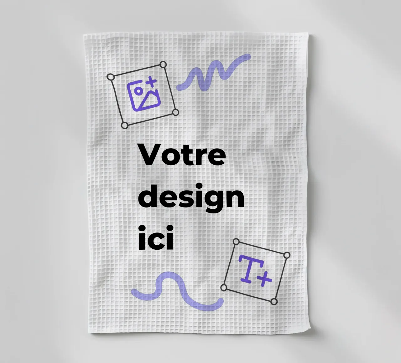 Votre design ici torchon de JUNIQE