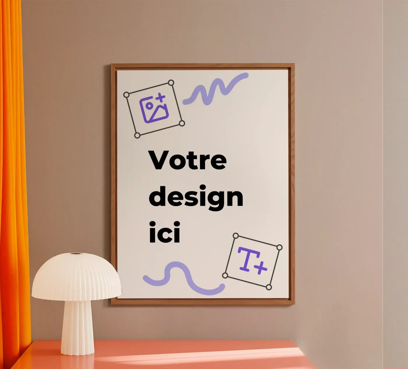 Votre design ici alu dibond de JUNIQE