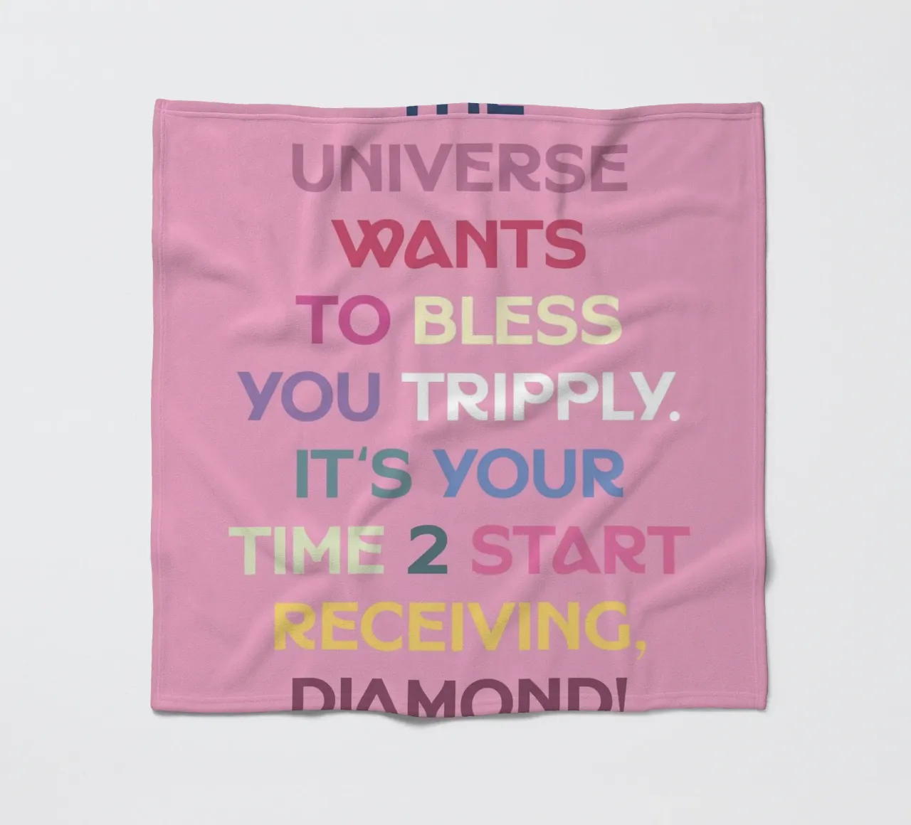 💖✨🪽 Fleecedecke von MENTHE SAUVAGE