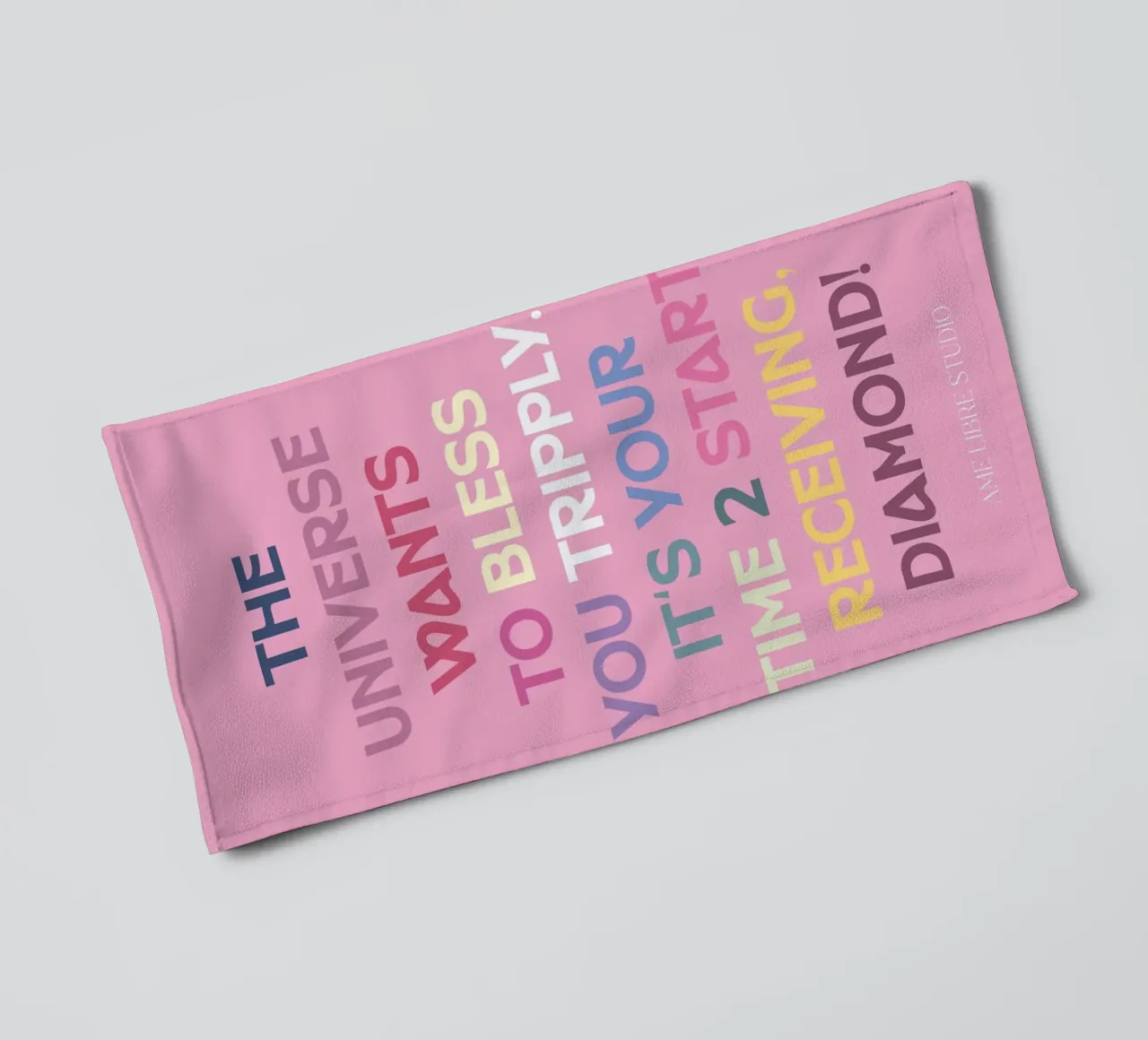 💖✨🪽 badhanddoek van MENTHE SAUVAGE