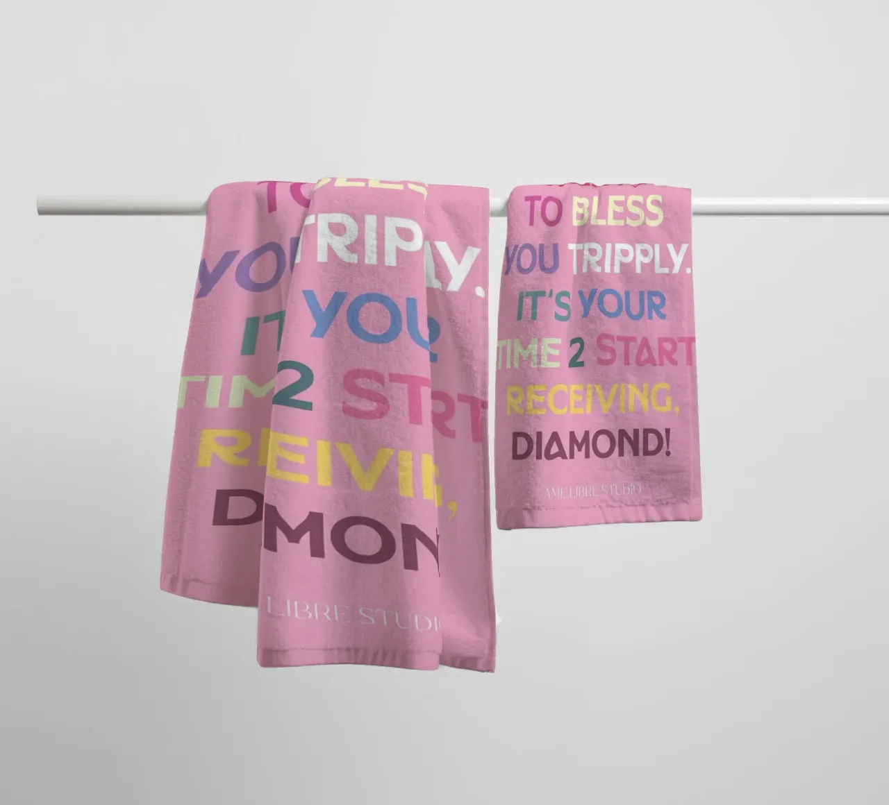 💖✨🪽 badhanddoek van MENTHE SAUVAGE