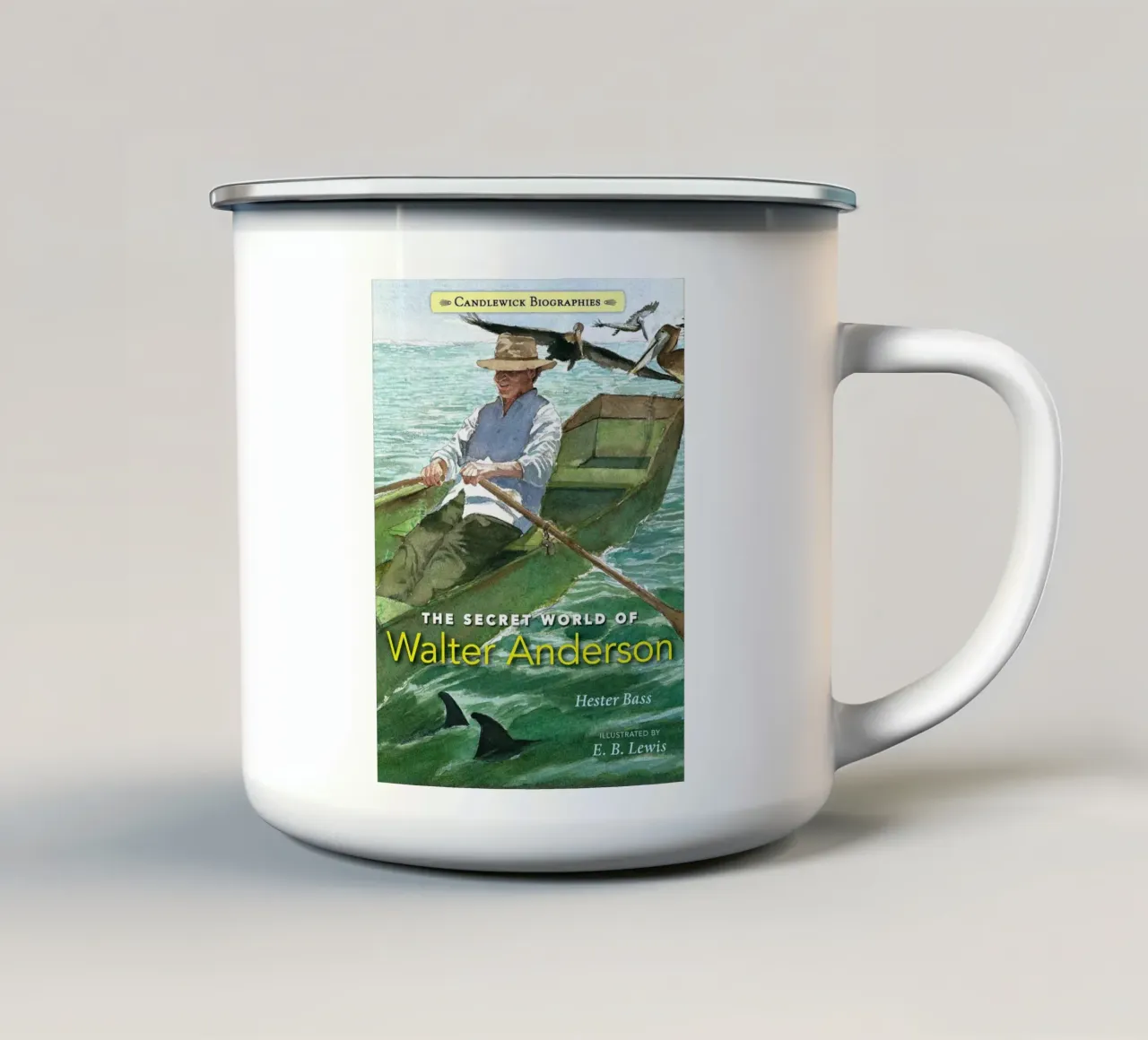 Il mondo segreto tazza in smalto da Damian Jackson