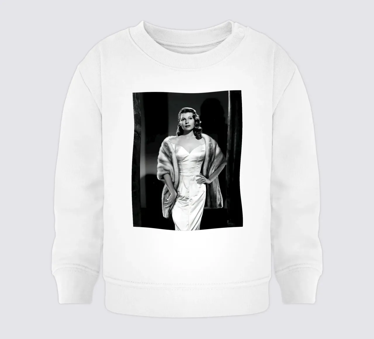 Bellezza Rita Hayworth felpa neonato da Steve shop