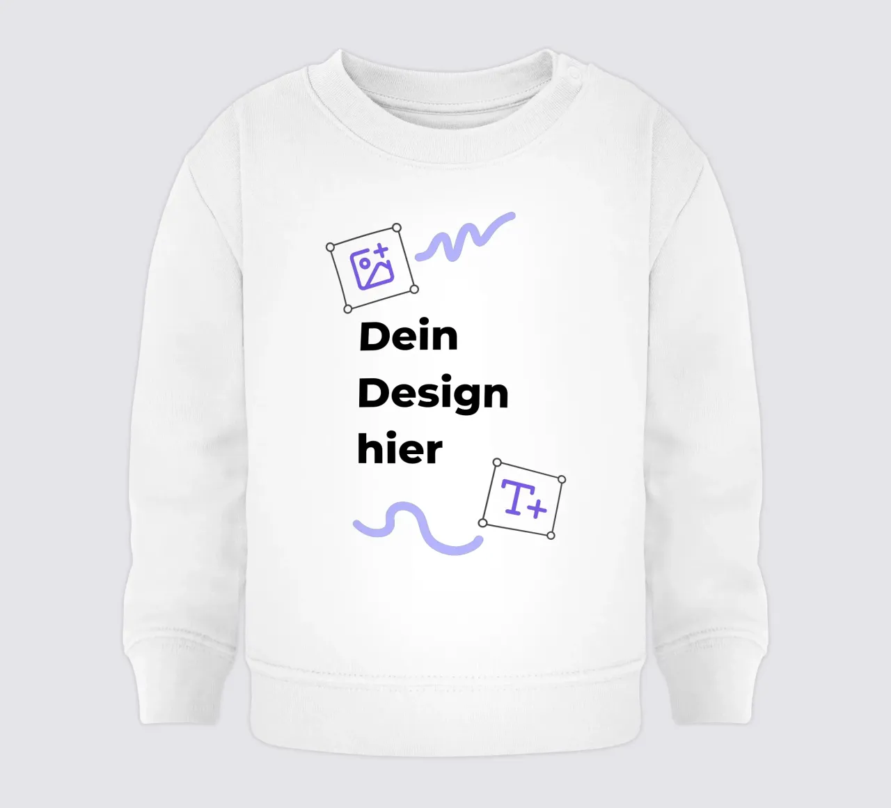 Dein Design hier (Produkt frei wählbar) baby sweatshirt by JUNIQE
