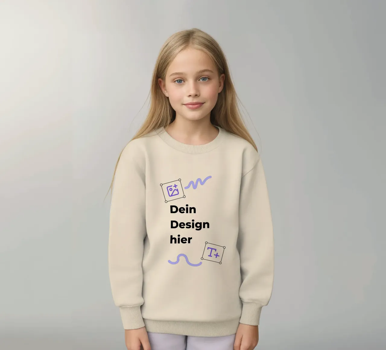 Dein Design hier (Produkt frei wählbar) Kinder Sweatshirt von JUNIQE