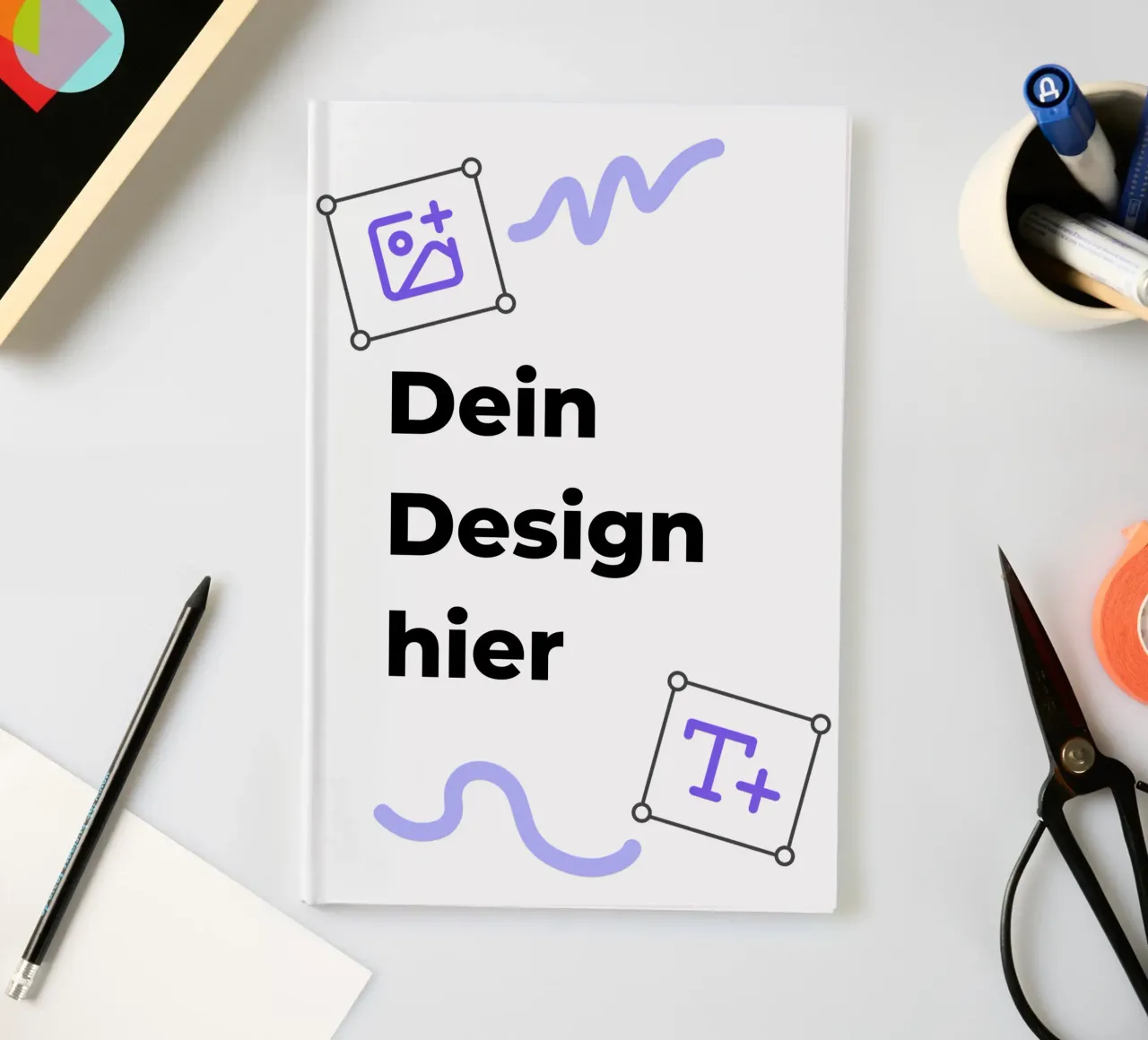 Dein Design hier (Produkt frei wählbar) Notizbuch von JUNIQE