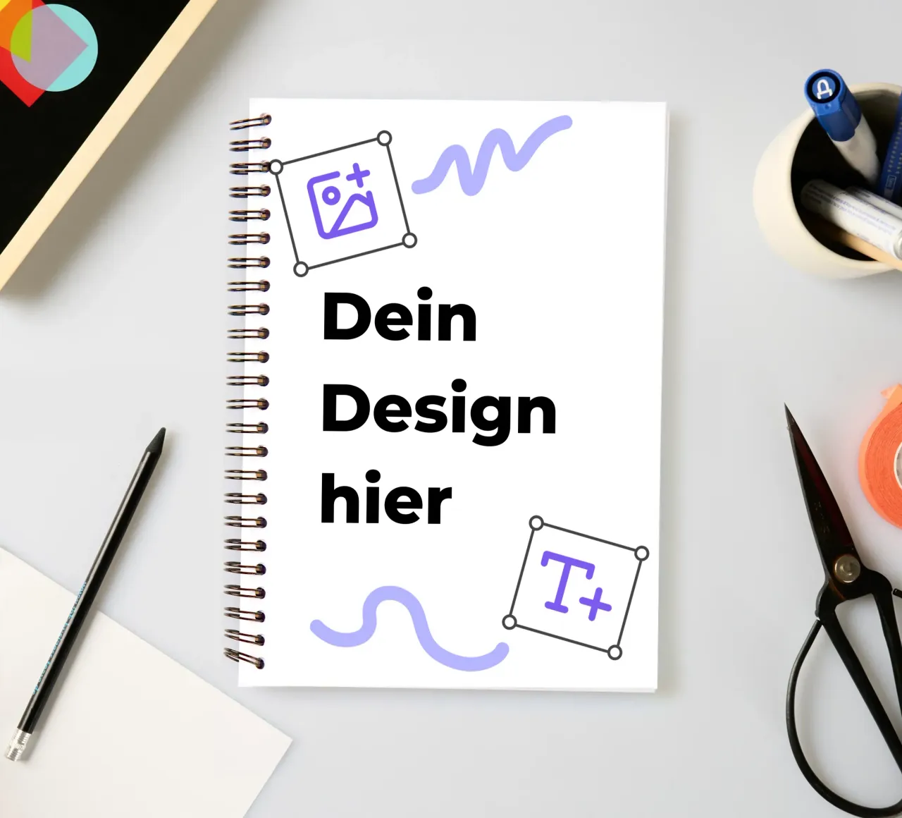 Dein Design hier (Produkt frei wählbar) Ringbuch von JUNIQE