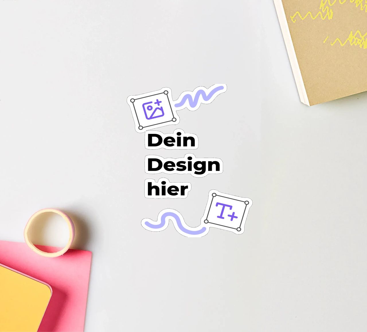 Dein Design hier (Produkt frei wählbar) Sticker von JUNIQE