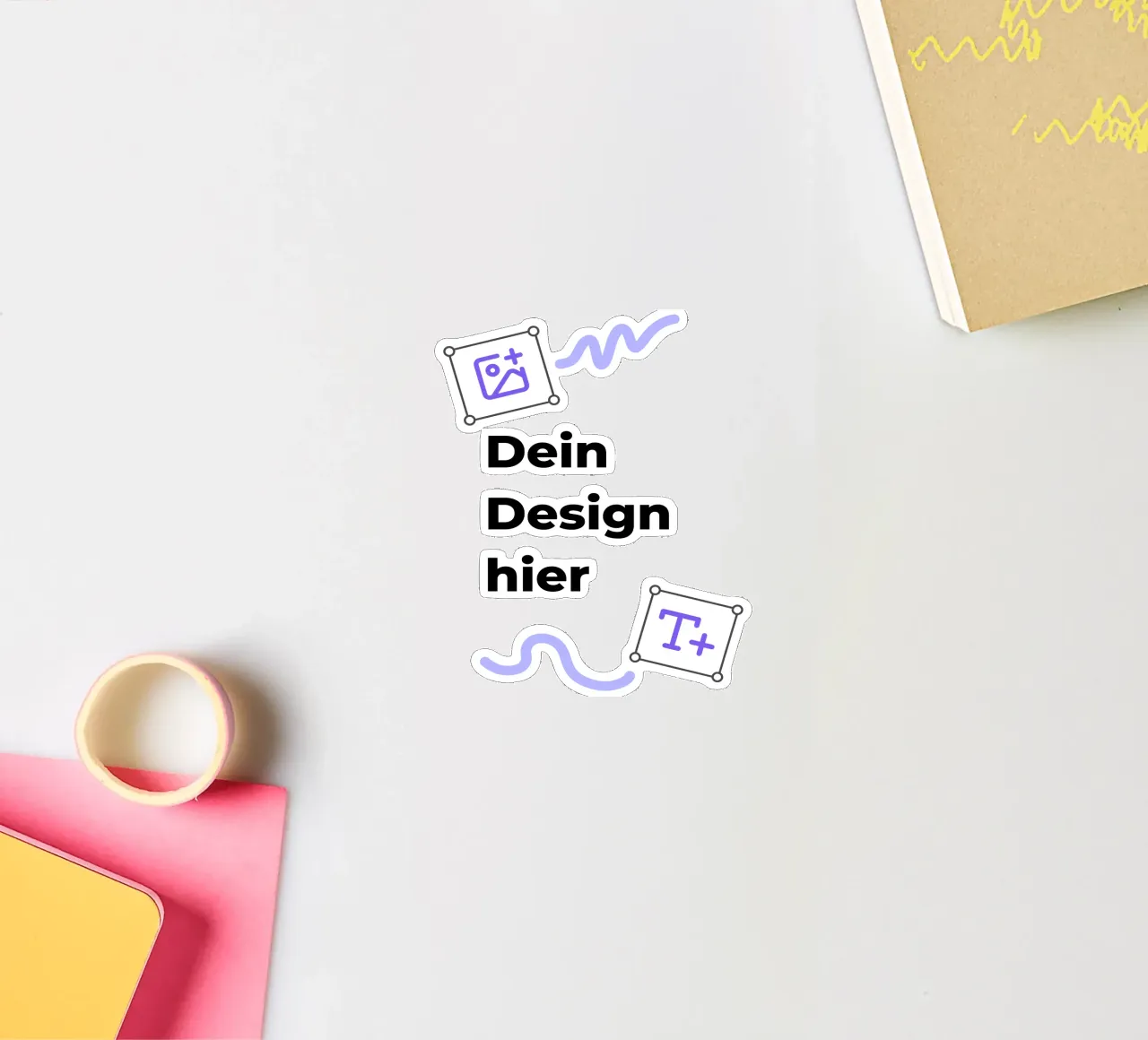 Dein Design hier (Produkt frei wählbar) Sticker von JUNIQE