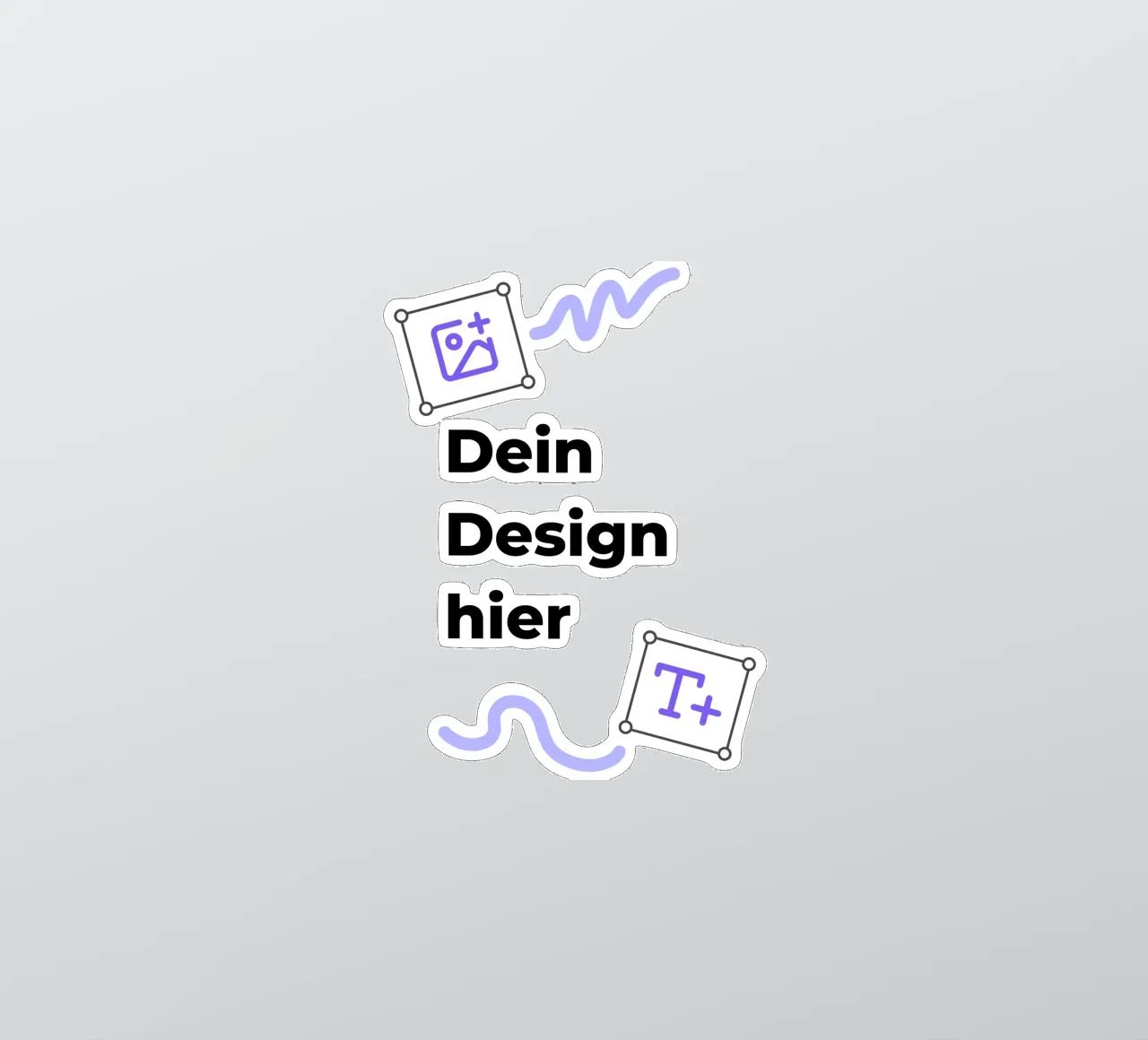 Dein Design hier (Produkt frei wählbar) Sticker von JUNIQE