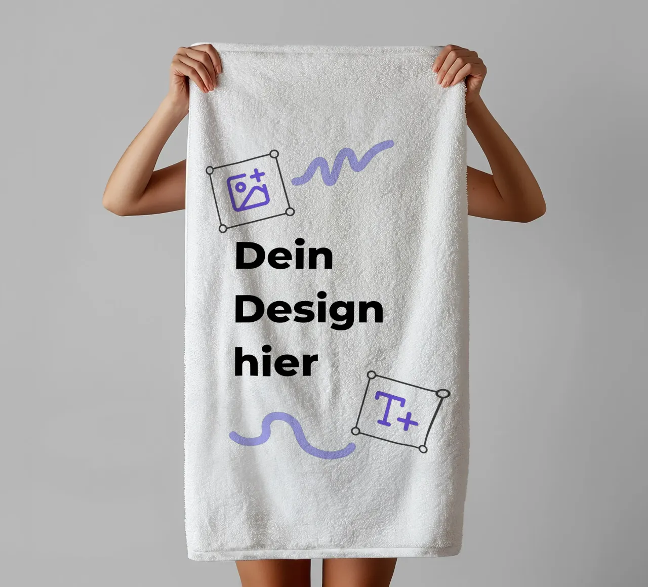 Dein Design hier (Produkt frei wählbar) asciugamano da bagno da JUNIQE