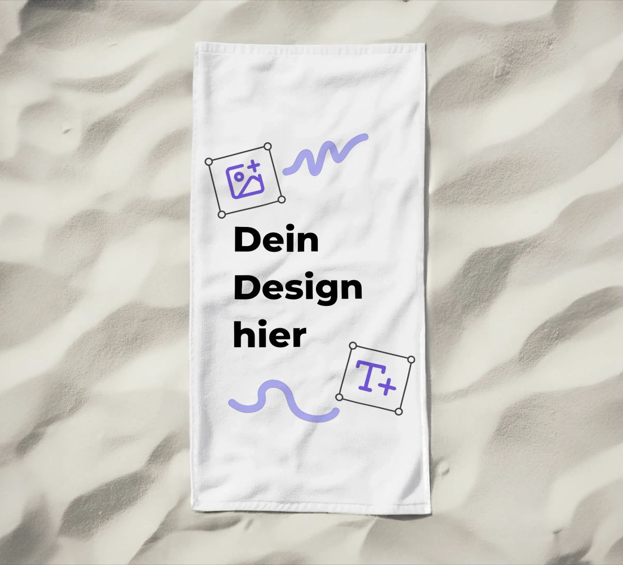 Dein Design hier (Produkt frei wählbar) Strandtuch von JUNIQE