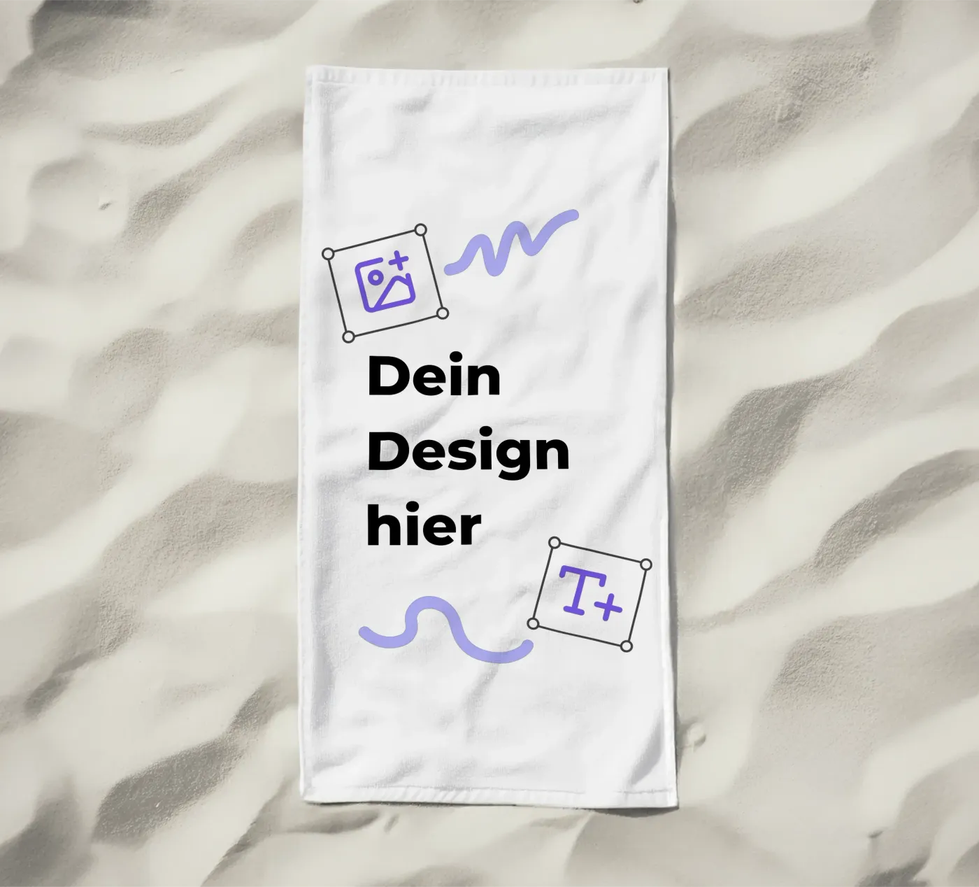 Dein Design hier (Produkt frei wählbar) Strandtuch von JUNIQE