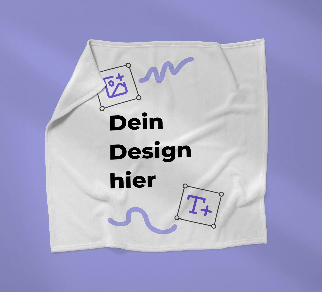 Dein Design hier (Produkt frei wählbar) Fleecedecke von JUNIQE