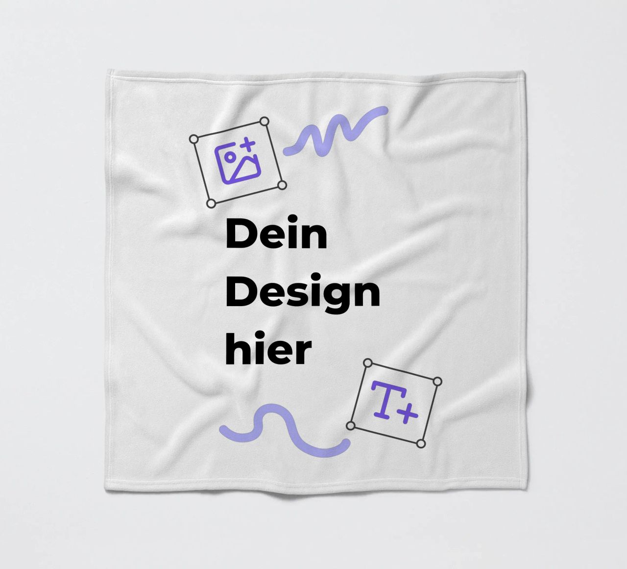 Dein Design hier (Produkt frei wählbar) Fleecedecke von JUNIQE