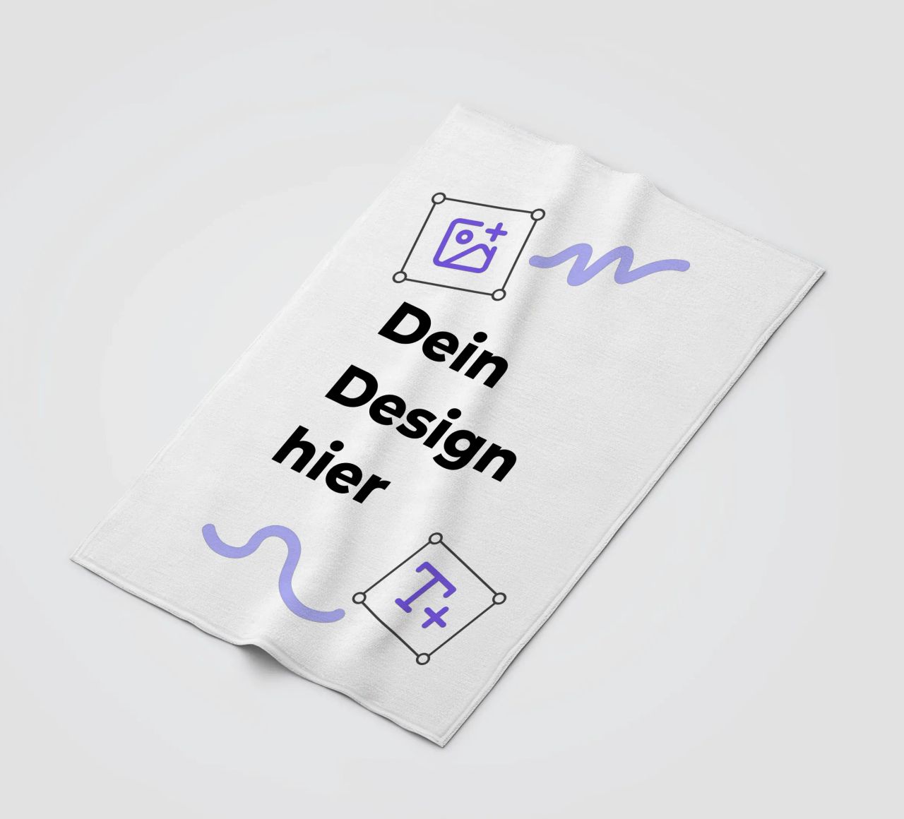 Dein Design hier (Produkt frei wählbar) Fleecedecke von JUNIQE