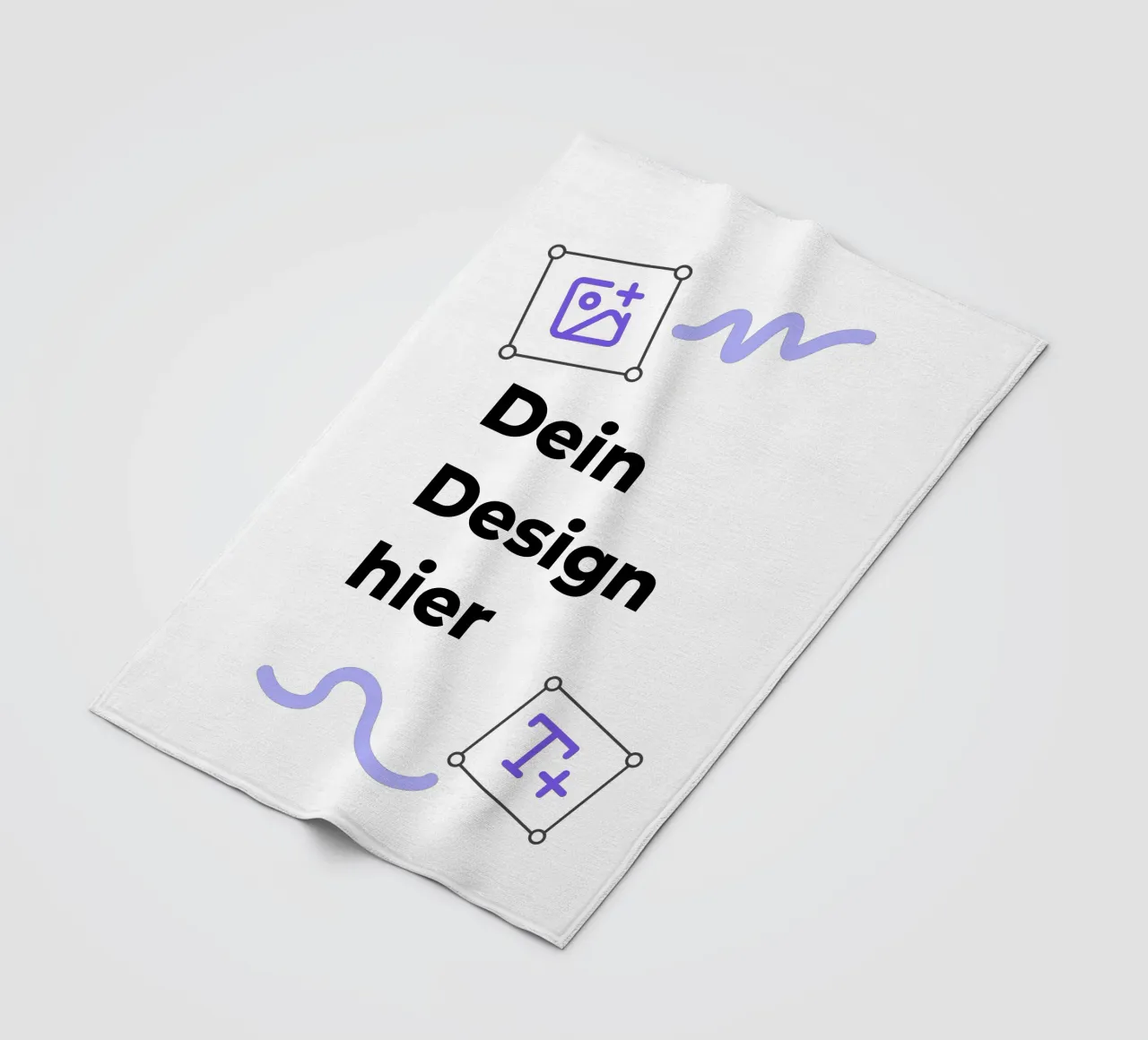 Dein Design hier (Produkt frei wählbar) coperta in pile da JUNIQE