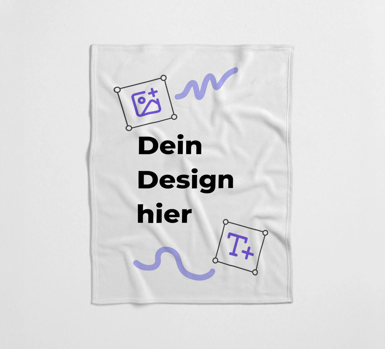 Dein Design hier (Produkt frei wählbar) Fleecedecke von JUNIQE