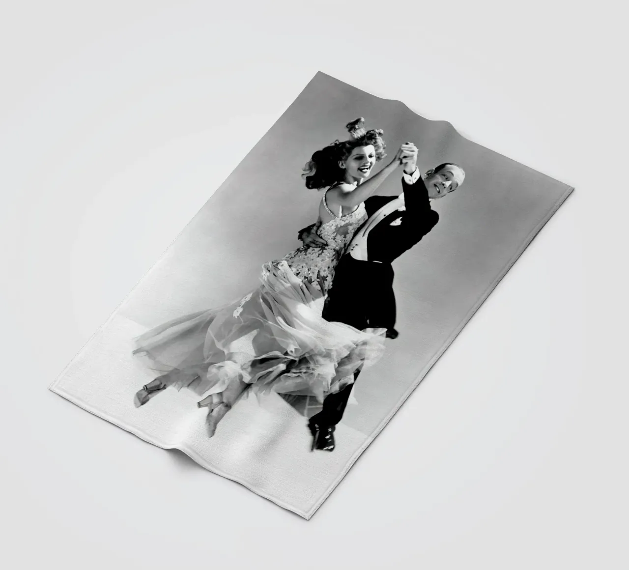 Rita Hayworth e Fred Astaire coperta in pile da Steve shop