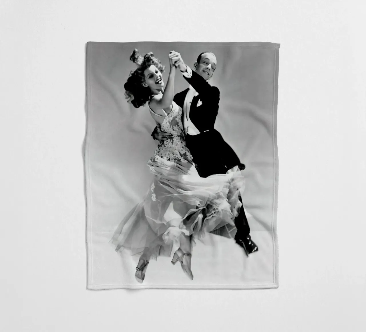 Rita Hayworth e Fred Astaire coperta in pile da Steve shop