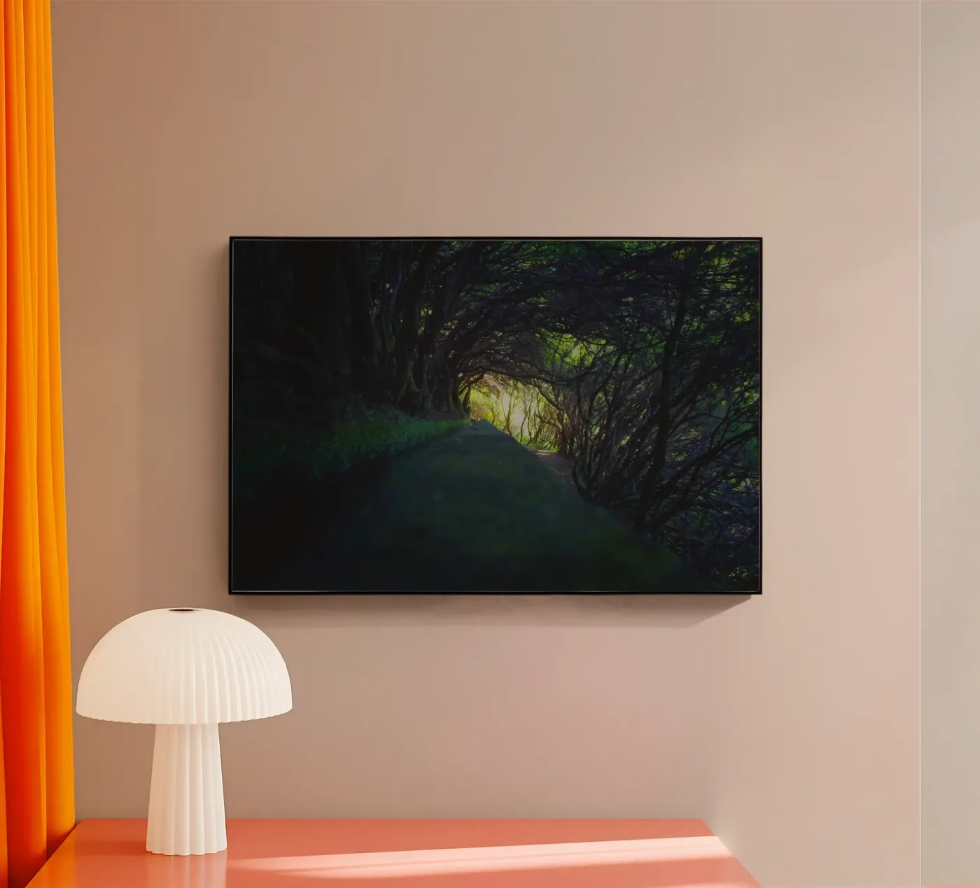 Into the Light acryl van zenitt