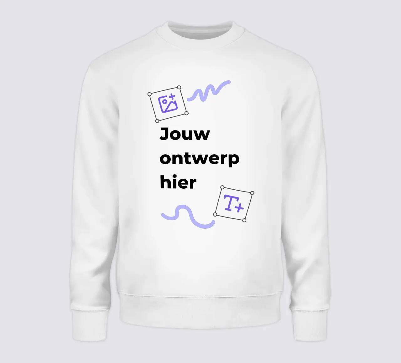 Jouw ontwerp hier sweatshirt van JUNIQE