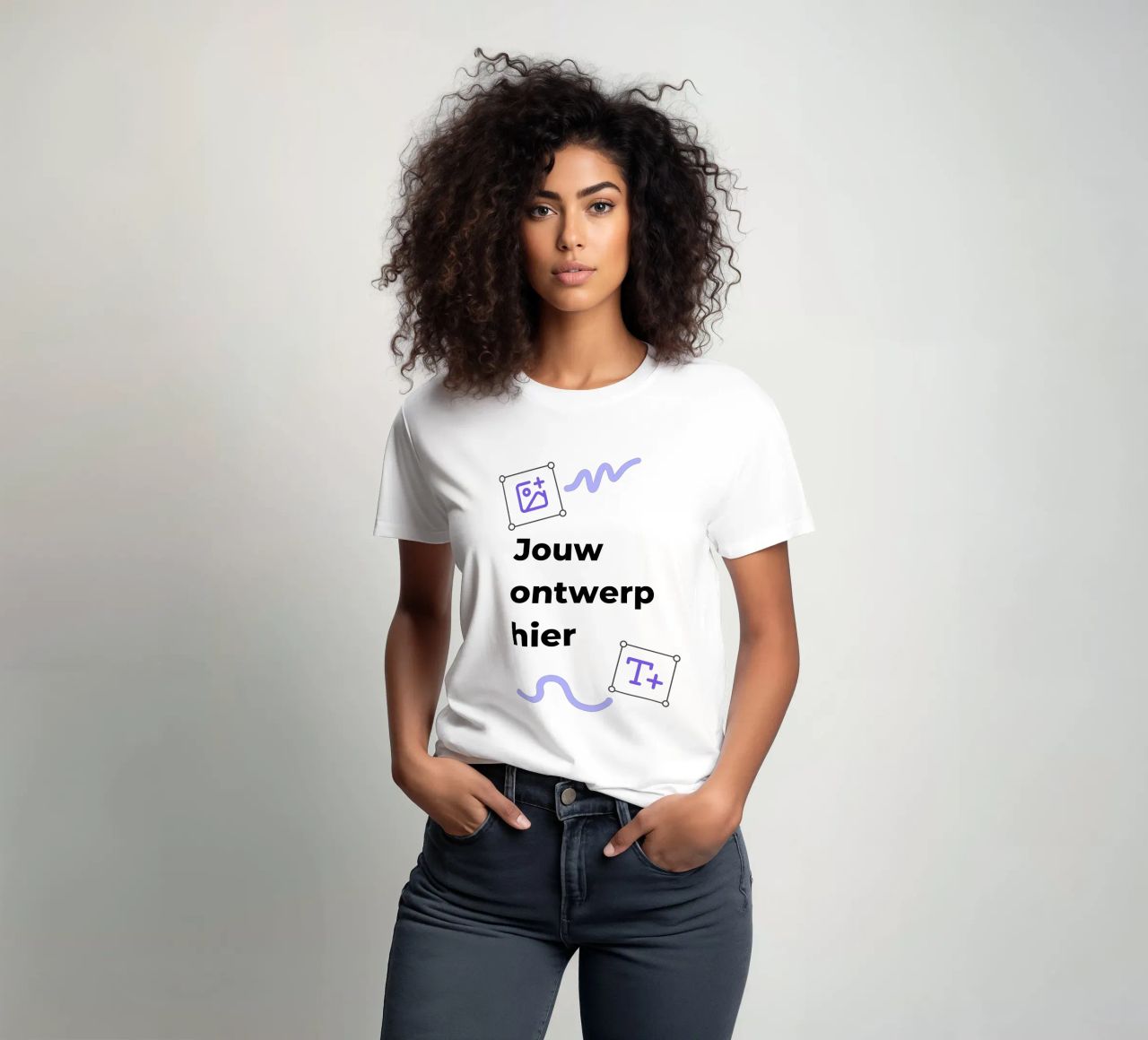 Jouw ontwerp hier t-shirt da JUNIQE