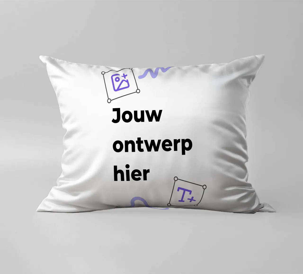 Jouw ontwerp hier kussen van JUNIQE