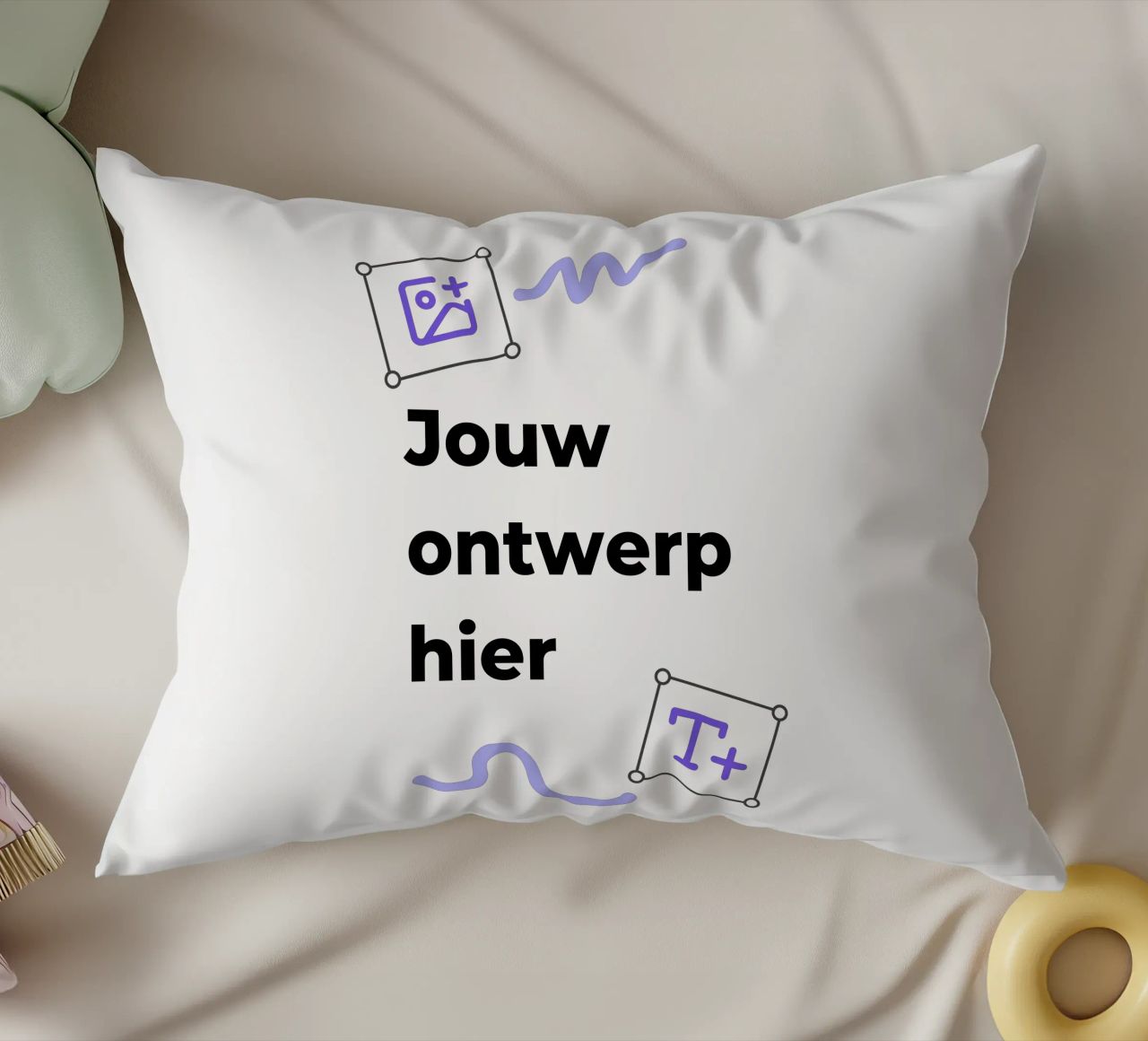 Jouw ontwerp hier cuscino da JUNIQE