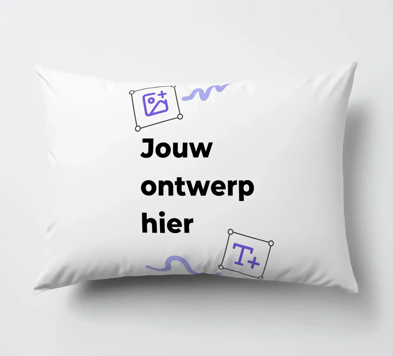 Jouw ontwerp hier kussen van JUNIQE