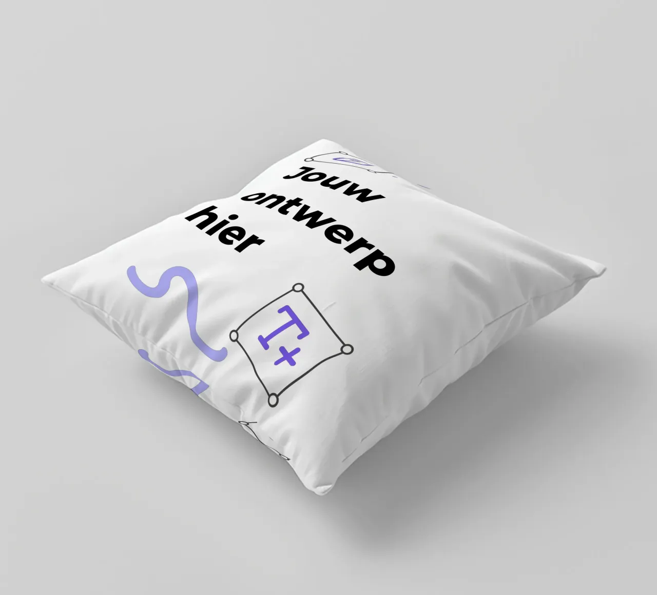 Jouw ontwerp hier kussen van JUNIQE
