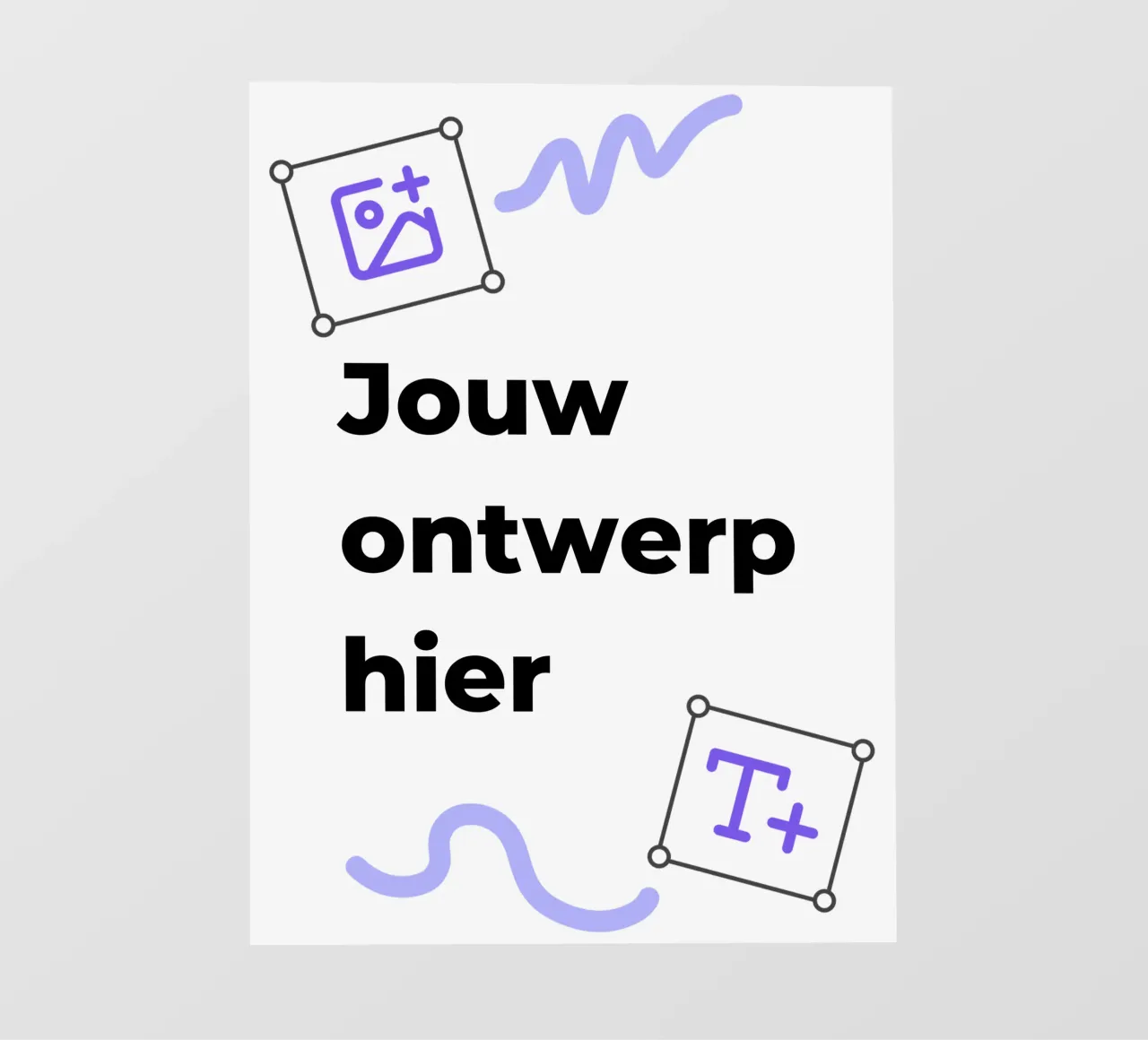 Jouw ontwerp hier pvc-zeil van JUNIQE