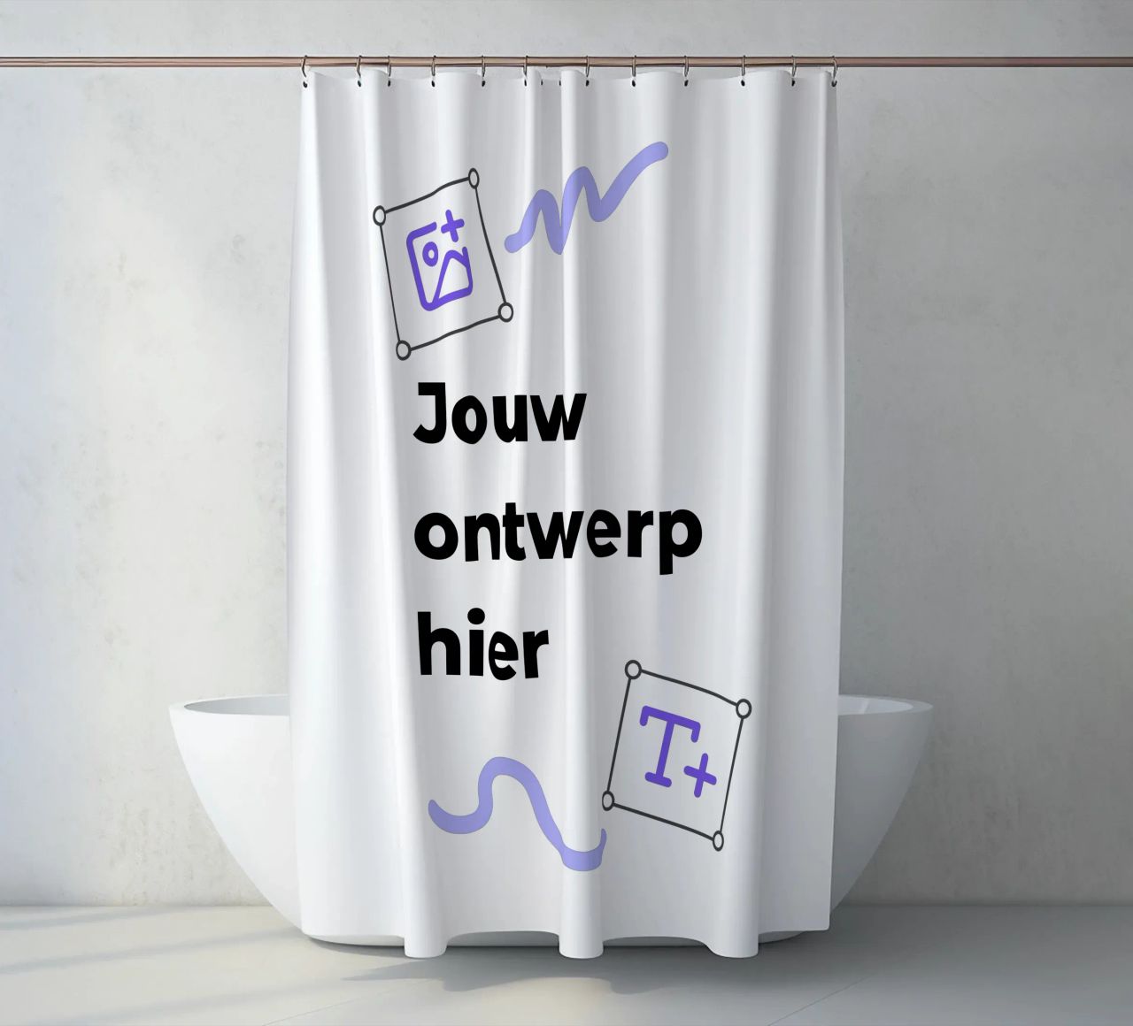 Jouw ontwerp hier tenda da doccia da JUNIQE