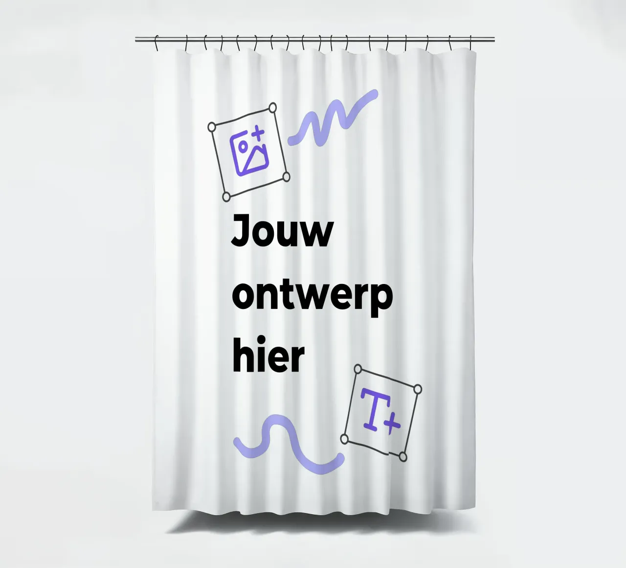 Jouw ontwerp hier douchegordijn van JUNIQE
