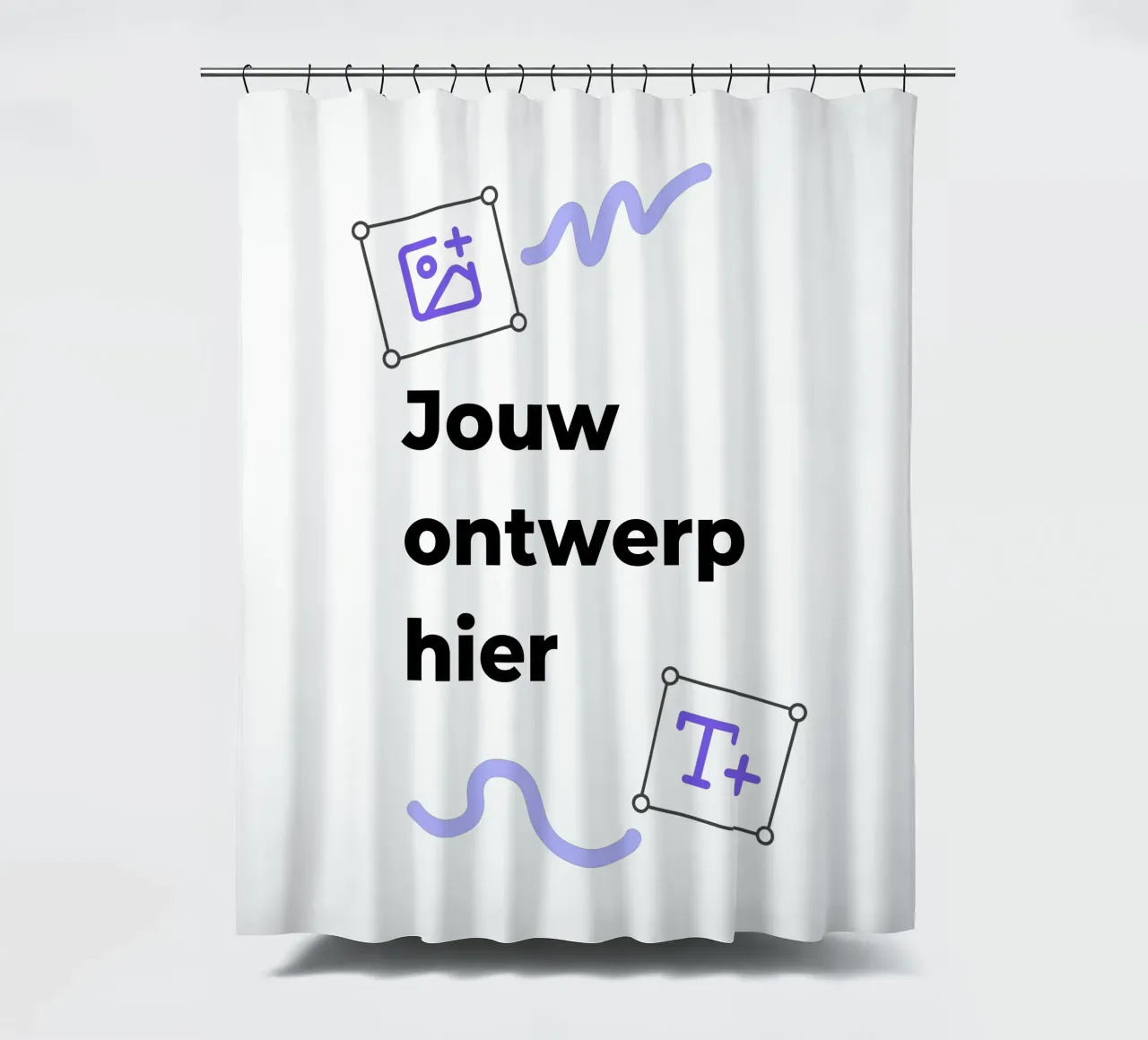 Jouw ontwerp hier douchegordijn van JUNIQE