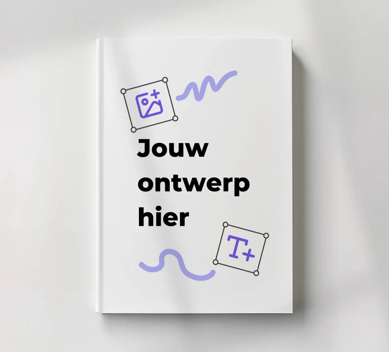Jouw ontwerp hier notitieboek van JUNIQE