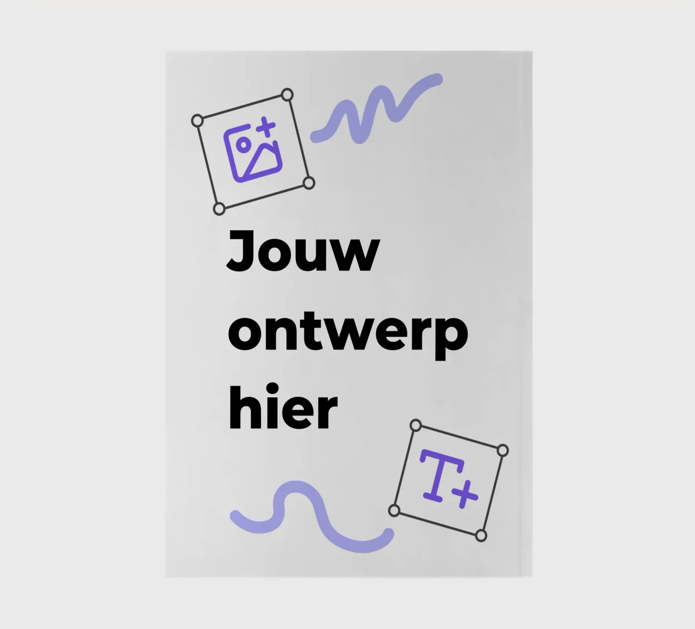 Jouw ontwerp hier notitieboek van JUNIQE