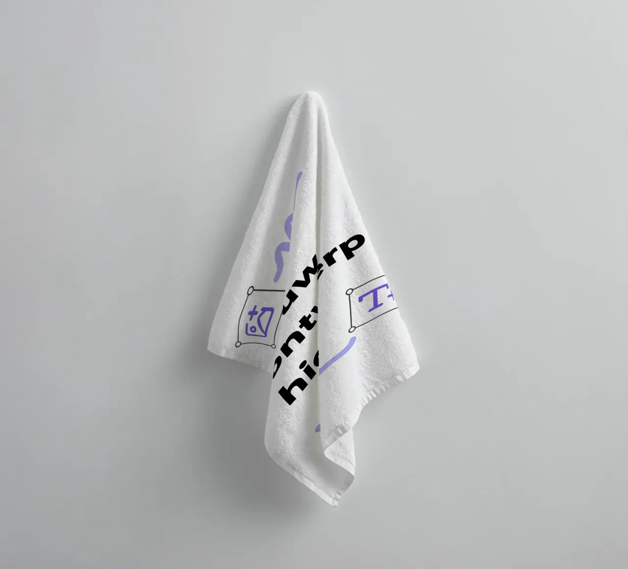 Jouw ontwerp hier badhanddoek van JUNIQE