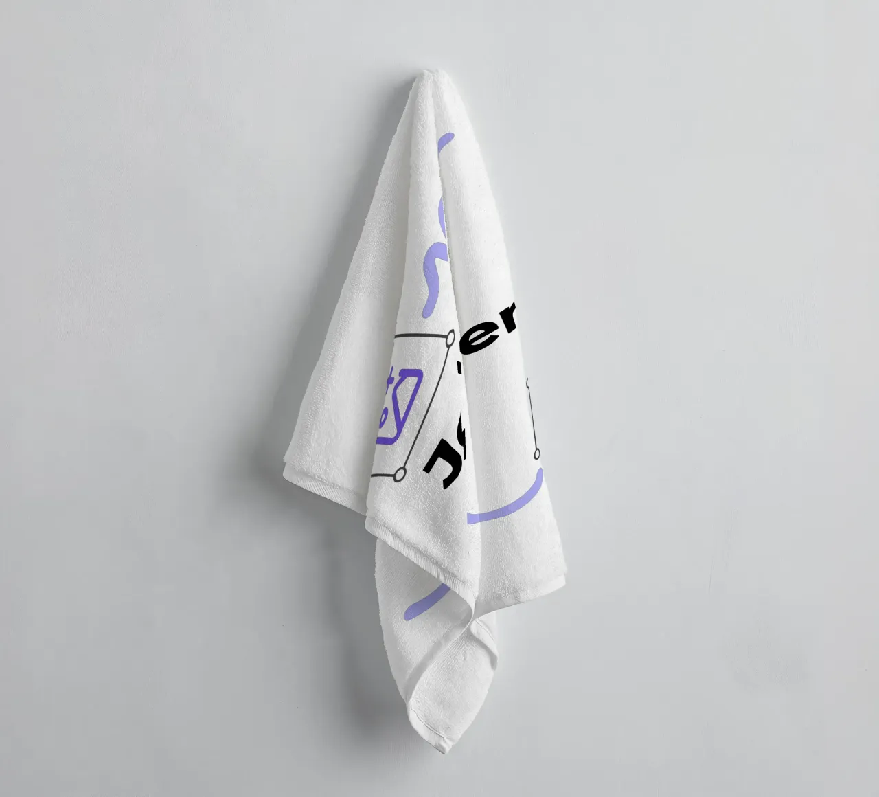 Jouw ontwerp hier badhanddoek van JUNIQE