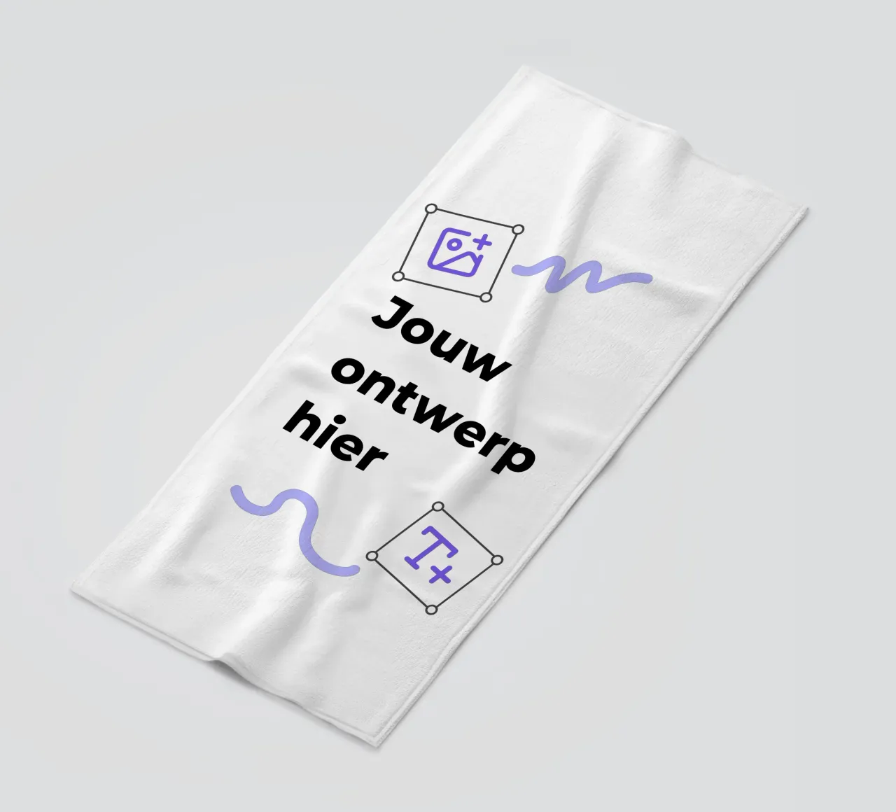 Jouw ontwerp hier strandhanddoek van JUNIQE