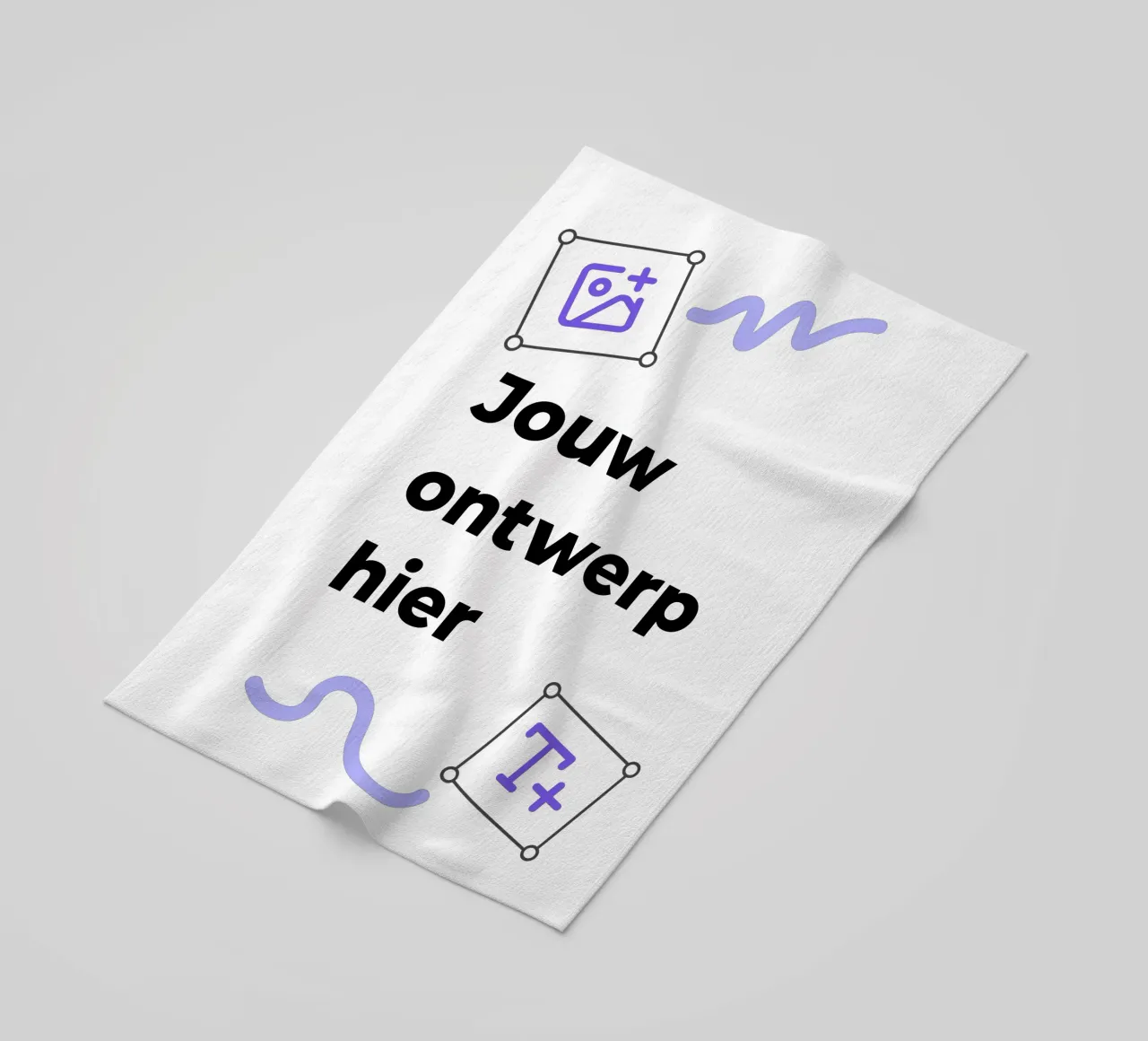 Jouw ontwerp hier strandhanddoek van JUNIQE