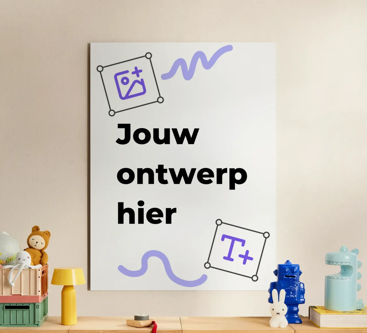 Jouw ontwerp hier aluminium-dibond van JUNIQE