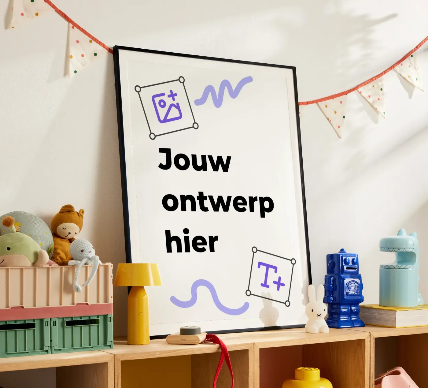 Jouw ontwerp hier poster da JUNIQE