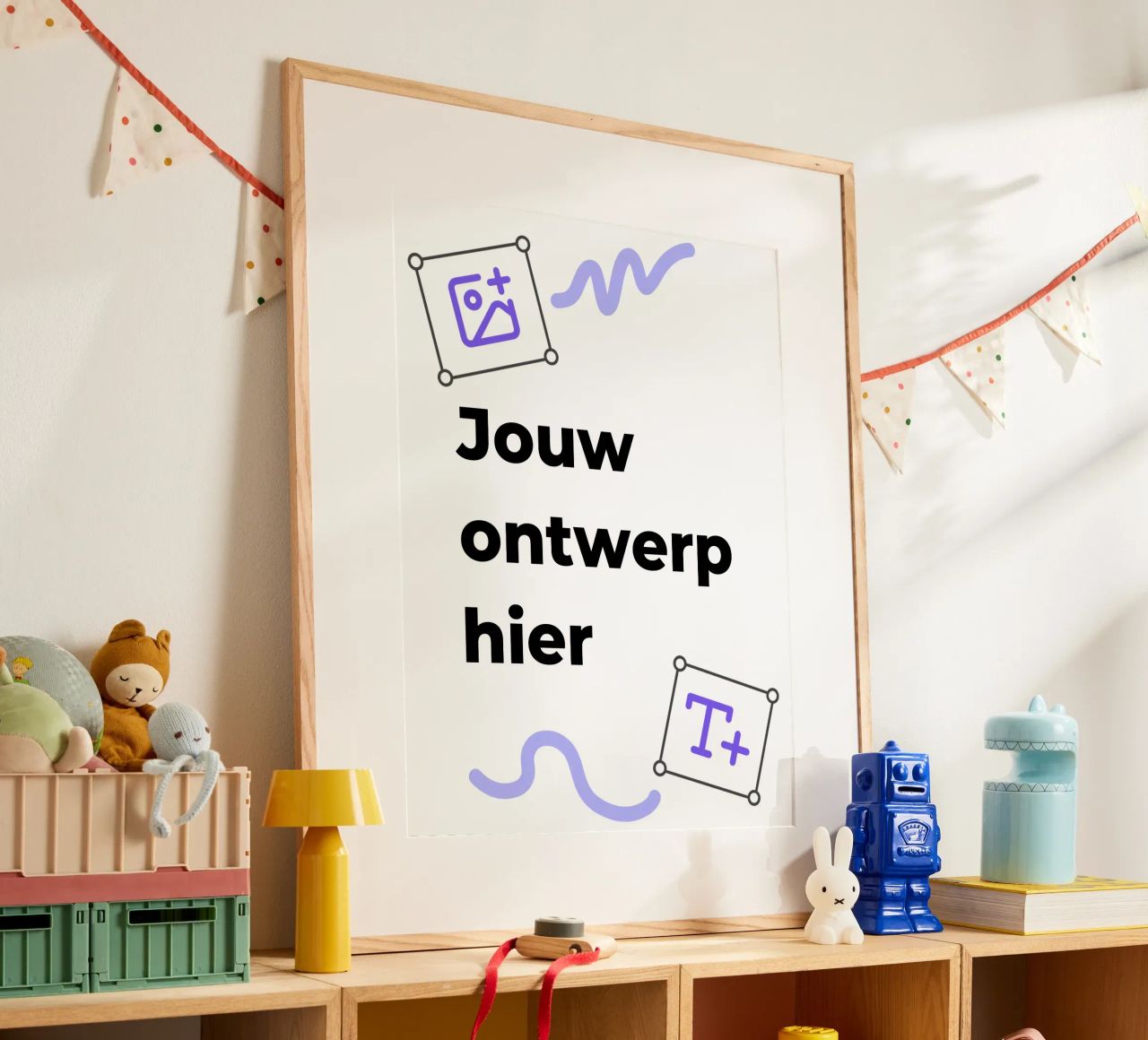Jouw ontwerp hier poster van JUNIQE