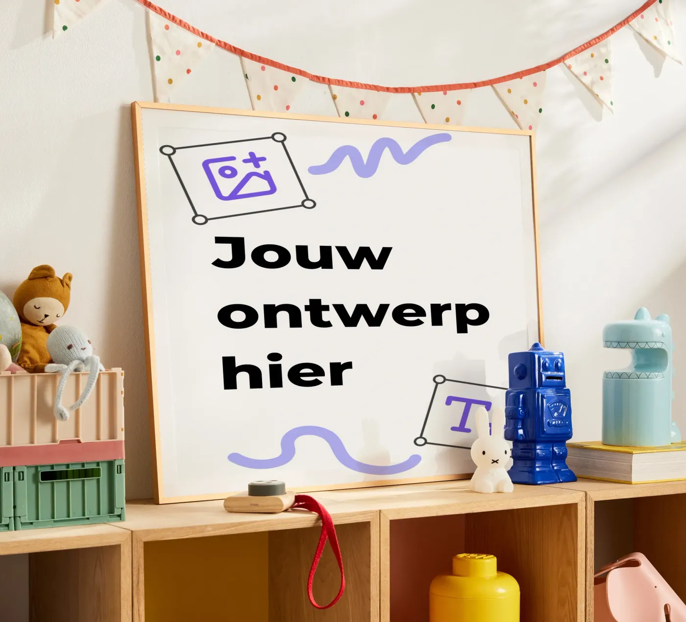 Jouw ontwerp hier poster da JUNIQE