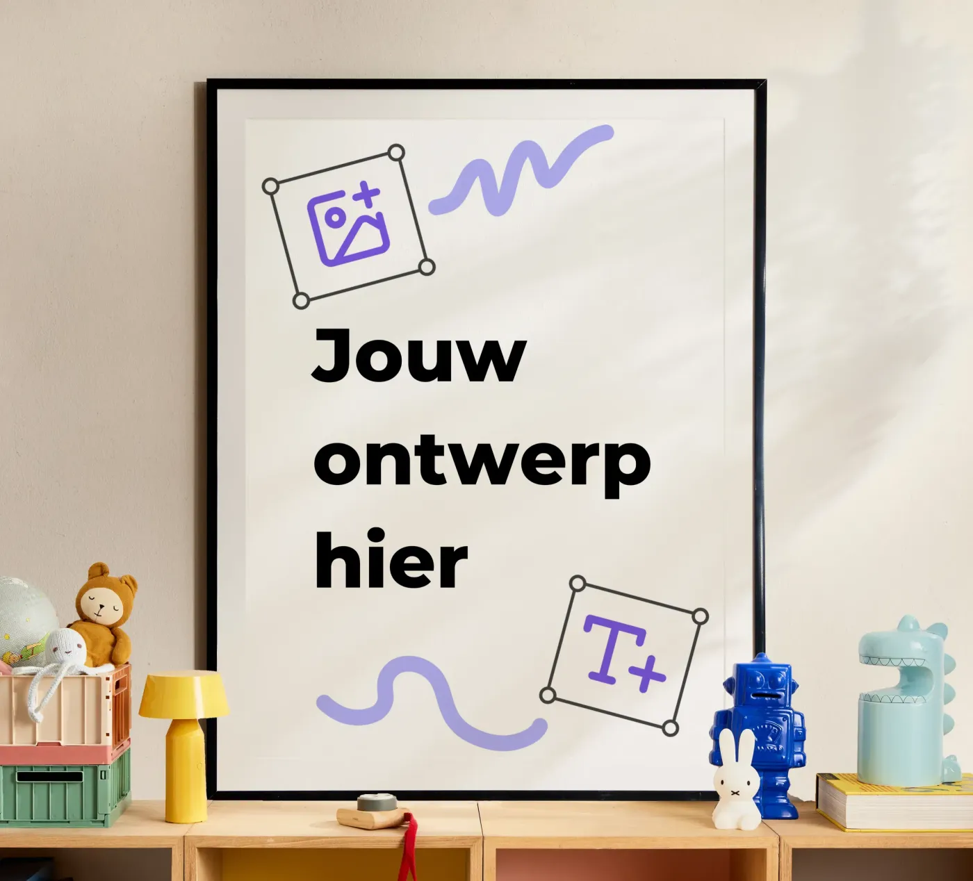 Jouw ontwerp hier poster da JUNIQE