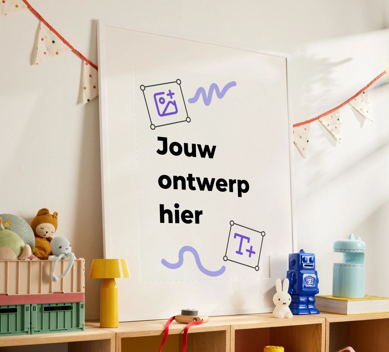 Jouw ontwerp hier poster van JUNIQE