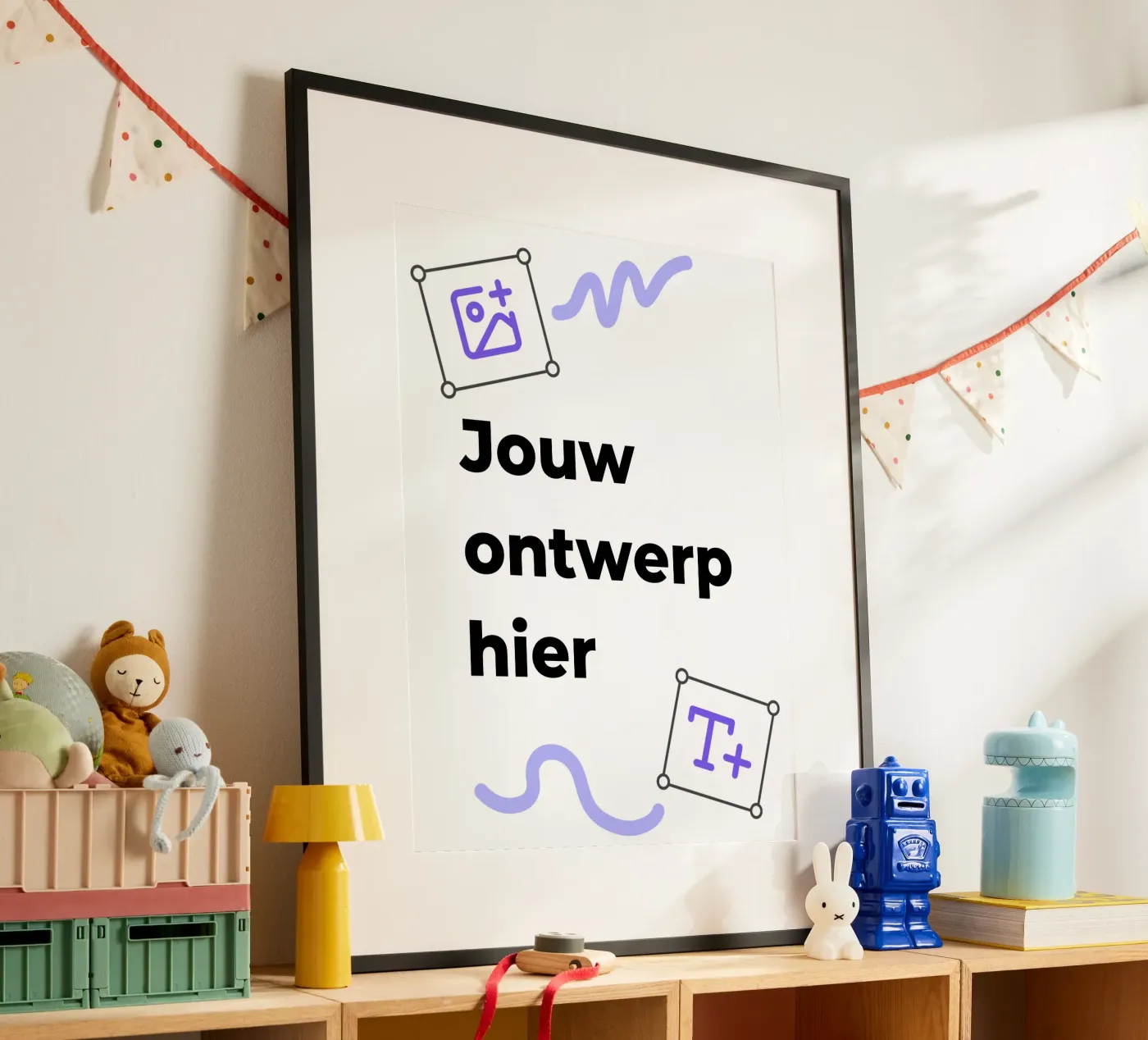 Jouw ontwerp hier poster da JUNIQE