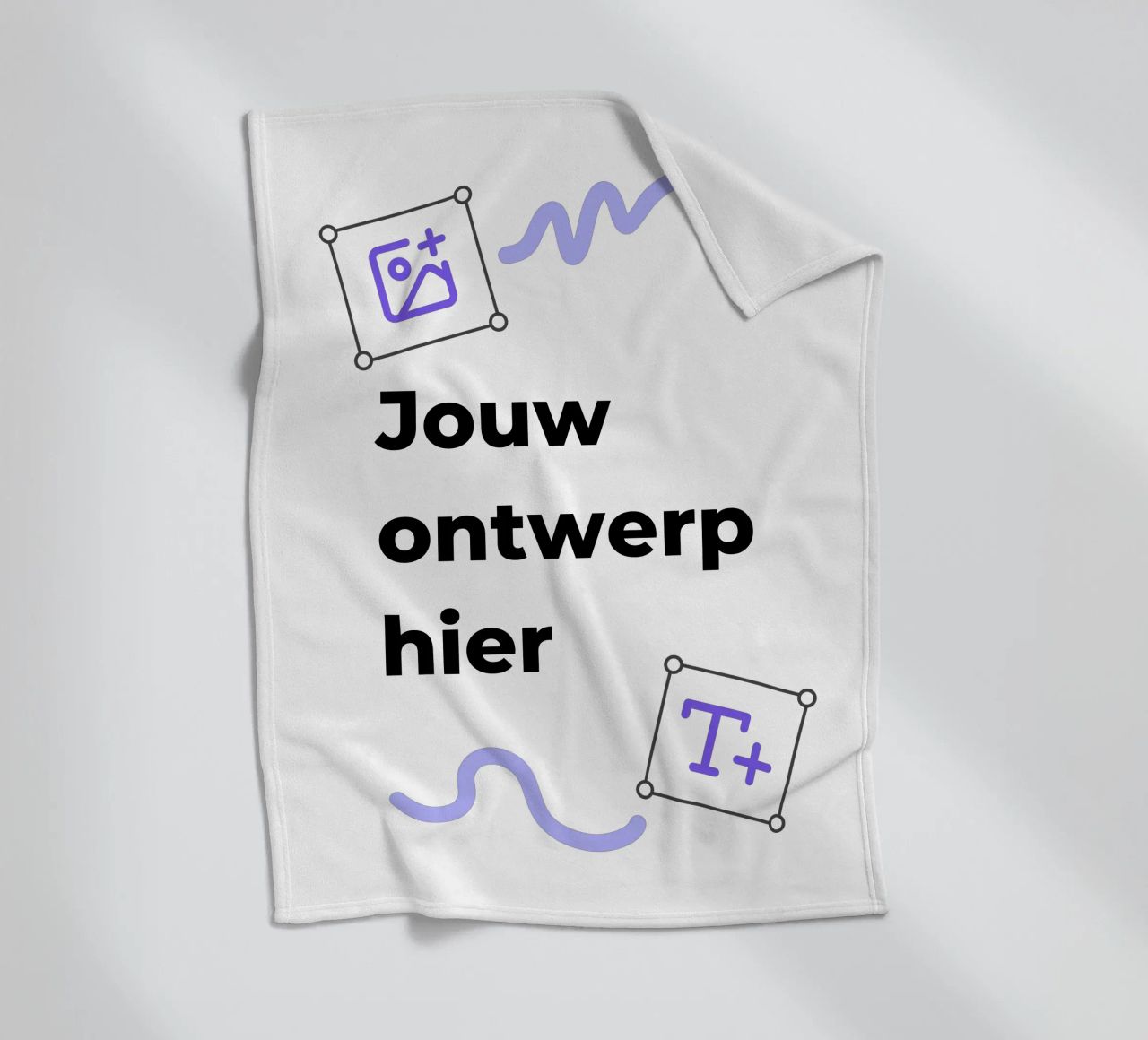Jouw ontwerp hier fleecedeken van JUNIQE