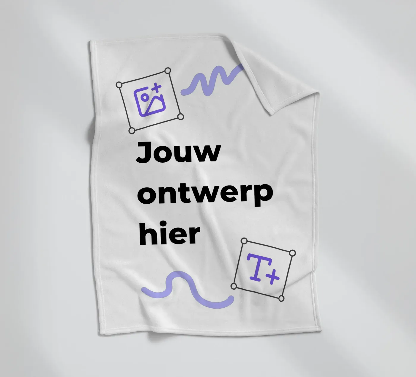 Jouw ontwerp hier fleecedeken van JUNIQE